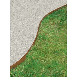Bellissa Rasenkante Corten 118 x 20 cm braun