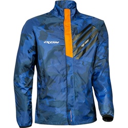 Ixon Stripe Regenjacke, blau-orange, Größe L für Frauen