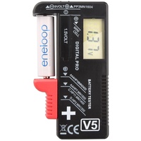 AccuCell Der LCD Akku- und Batterietester für Ihre Batterien und Akkus AAA, AA, C, D und 9V