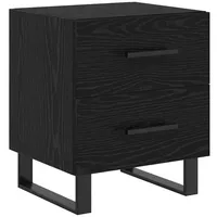 VidaXL Nachttisch Schwarze Eiche 40 x 35 x 47,5