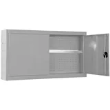 Proregal Werkzeugschrank 90 x 55 x 27,5 cm Grau