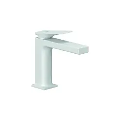 Kludi Decus Waschtischarmatur 110 542885375 mit Push-Open Ablauf. mattweiß