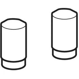 Geberit Gummi-Dübel zu WC-Sitz 597113000 Scharnieren