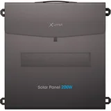 XLayer Mobiles Solar Panel 200W -falt- und aufstellbar- Grey EINHEITSGRÖSSE