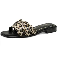 Marco Tozzi Damen Pantoletten Elegant Sommer, Mehrfarbig (Leo Dune),