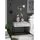 Möbel Boss Nachtschrank MARLE 60 x 52 x 38,5 cm Schwarz/Weiß