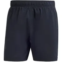 Adidas Solid CLX Short-Length Badeshorts Black / Lucid Lemon L