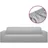 vidaXL Sofahusse 3-Sitzer Grau 220 x 50 cm