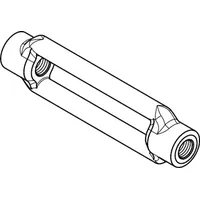 Industrial Quality Supplies DIN 1480 Spannschloss, 3.6 galZn offen