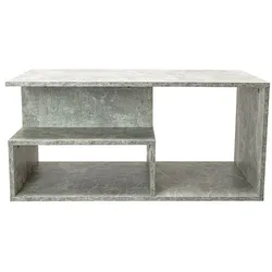 TOPESHOP Couchtisch : Beton-Optik, modernes & funktionales Design