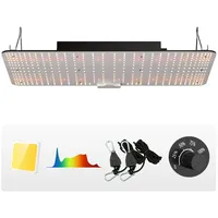 Vevor 200W Dimmbar Pflanzenlampe 30x40x12cm LED Pflanzenlampe 544x Samsung