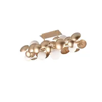 Trio select Deckenleuchte Bubble Glas Gold
