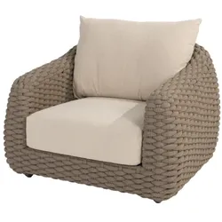 4Seasons Maxime Living Sessel mit 2 Kissen - Terre