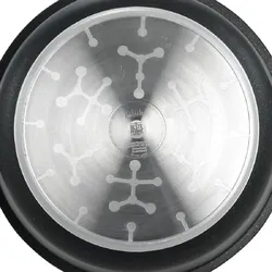 AMT Gastroguss AMT Bratpfanne Aluguss, Ø 24 cm, Höhe 5 cm, Antihaftbeschichtung, induktionsfähig, backofenfest