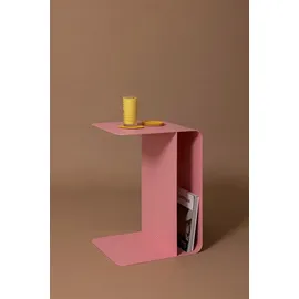 metallbude Beistelltisch Cosmo Stahl Pink