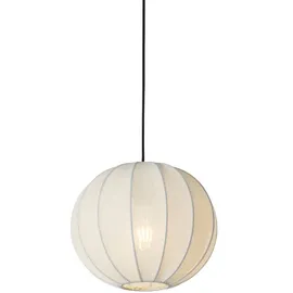 QAZQA Japandi 1-flg. 30 cm rund/weiß