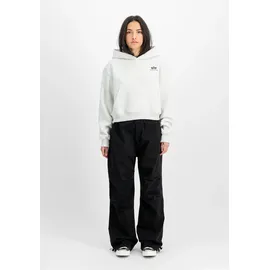 Alpha Industries Hoodie Grau Melange L