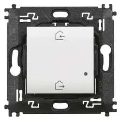 Legrand N4570CW Masterswitch Kommen/Gehen für LivingLight with Netatmo, Farbe: Weiß 1