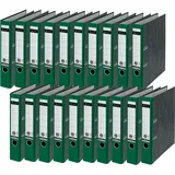 Leitz Wolkenmarmor-Ordner DIN A4 52 mm Grün 20 St.