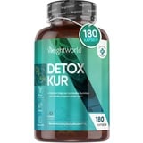 180 Verdauung Kapseln - Detox & Darmgesundheit - Mariendistel, Löwenzahn, Kalium