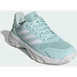 adidas Courtjam Control 3 Halo Mint/Cloud White/Silver Metallic 40