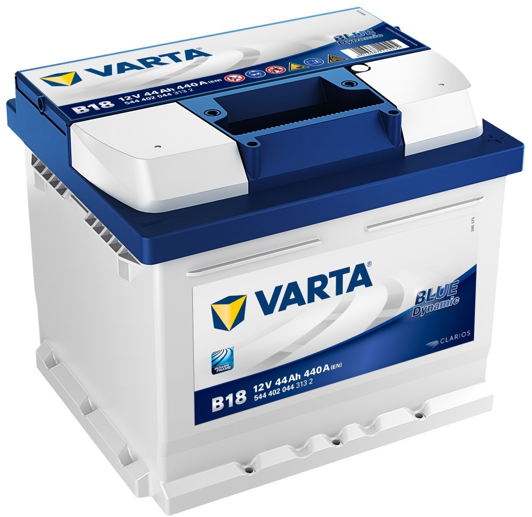 VARTA Autobatterie, Starterbatterie 12V 44Ah 440A 2.91L