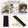 PawHut Haustierrampe verstellbar Schwarz/Naturholz 90 x 40 x 61 cm