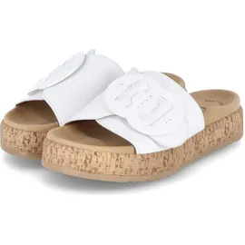 Gabor Pantolette weiß 39 EU