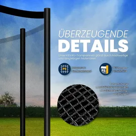 KIDUKU Sicherheitsnetz Trampolinersatznetz