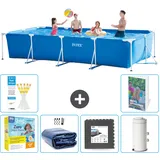Rechteckiger Frame Pool - 450x220x84 Cm - 7-teilig  S111
