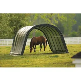 ShelterLogic Weidezelt 3,70 x 6,10 m grün