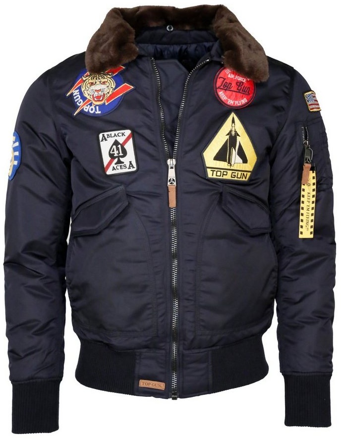 TOP GUN Bomberjacke TG20202013 blau 54 (XL)