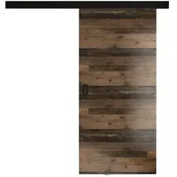 KIER FURNITURE Schiebetür Komplettset WERDI 70 - Innentüren Komplettset - Wohnzimmer Schiebetür - Modern Schiebetüren - Sliding Door - Tür Weiß 86x205x1,6 cm