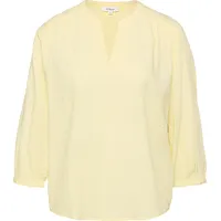 s.Oliver Bluse aus Seersucker mit Raffungen - 40