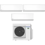 Panasonic - trial split inverter-klimagerät serie etherea weiß 9+9+12 mit cu-3z52tbe r-32 wi-fi integrated 9000+9000+12000 weiß