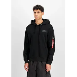 Alpha Industries Backprint Hoodie Mirror Camo schwarz 3XL