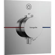 Hansgrohe ShowerSelect Comfort E Duschthermostat Unterputz für 1 Verbraucher Chrom 15571000
