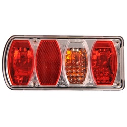 ProPlus 343624 Rückleuchte 6 Funktionen 222x100mm links für Anhänger Wohnwagen Wohnmobil