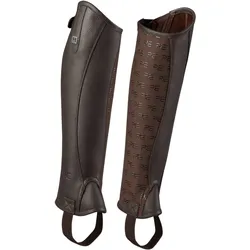 Mini-Chaps aus Leder Premier Equine Actio braun|olivbraun|braun S long