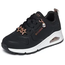 SKECHERS Uno Gen1 Trendy Jewels Kinder Schwarz/Roségold 36