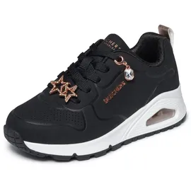 SKECHERS Uno Gen1 Trendy Jewels Kinder Schwarz/Roségold 36