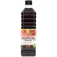 1000ml schwarzes Sesamöl Sesam Öl Golden Turtle Black Sesame Oil
