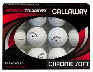 Challenge Golf Callaway Chrome Soft Triple Track AAAA - 12er Pack