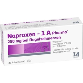 1 A Pharma Naproxen-1A Pharma 250 mg bei Regelschmerzen