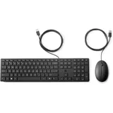 HP 320MK Maus und Tastatur Set mit Kabel