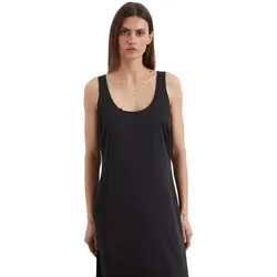 Maxikleid MARC O'POLO "aus Viskose-Stretch", Damen, Gr. 46, Normalgrößen, schwarz, Obermaterial: 96% Viskose, 4% Elasthan; Futter: 100% Nicht verfügbar, unifarben, casual, regular fit wadenlang, Rundhals, ohne Ärmel, Kleider