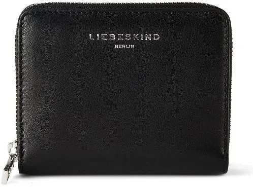 Liebeskind Cloud II Geldbörse RFID Schutz Leder 12.5 cm  schwarz