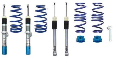 BlueLine Gewindefahrwerk passend für A3 (GY) passend für Audi A3 (8GY) 2020-, (Achslast VA 1035 kg) nur passend bei HA Verbundlenker (Torsion), Gewinde/ Feder