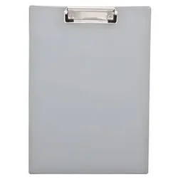 Klemmbrett DIN A4 Polystyrol transparent - transparent