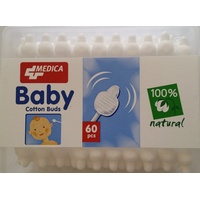Baby Wattestäbchen – 60 PCS, 2 Stück
